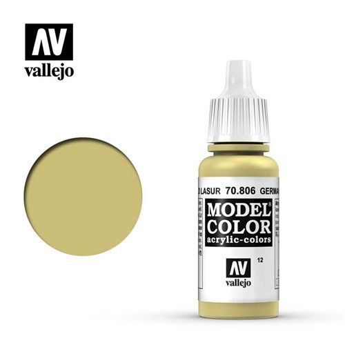 012 70.806 Vallejo Model Color: German Yellow (17ml)