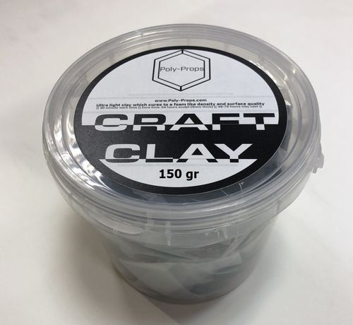 Craft Foam Clay D Black 300 gr