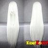 Straight wig 100 cm - White