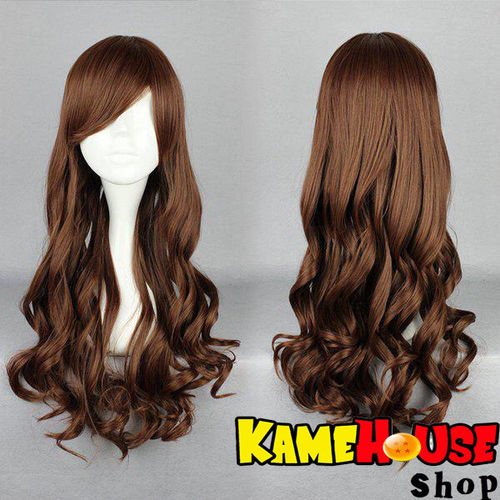 Curly wig 80 cm - Bark curly