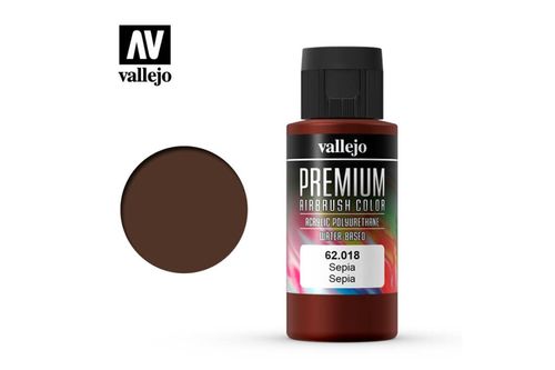 62018 Vallejo Premium Airbrush: Sepia (60ml)