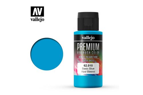 62010 Vallejo Premium Airbrush: Basic Blue (60ml)