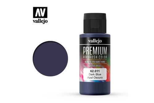 62011 Vallejo Premium Airbrush: Dark Blue (60ml)