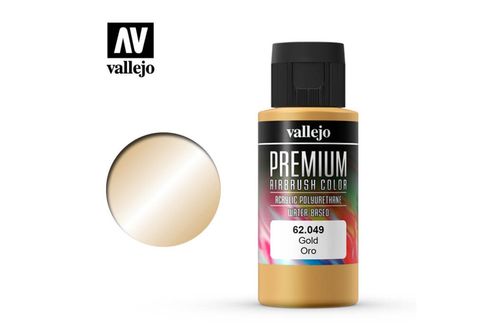 62049 Vallejo Premium Airbrush: Gold (60ml)