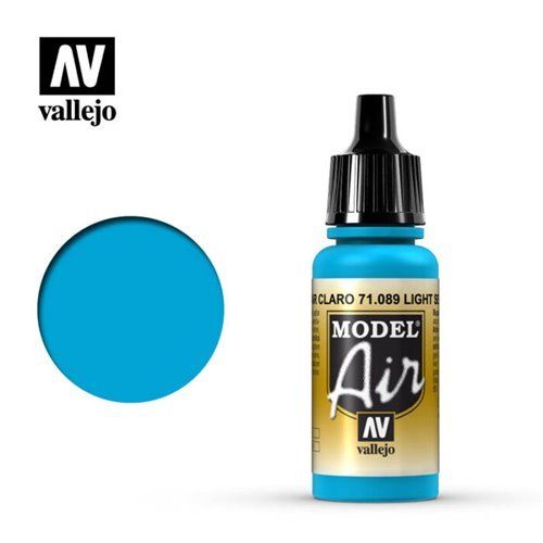 71.089 Vallejo Model Air: Light Sea Blue [17ml]