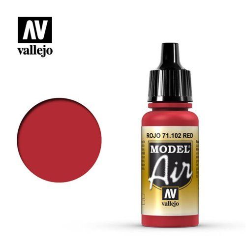 71.102 Vallejo Model Air: Red [17ml]