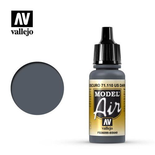 71.110 Vallejo Model Air: Dark Grey BS640 [17ml]