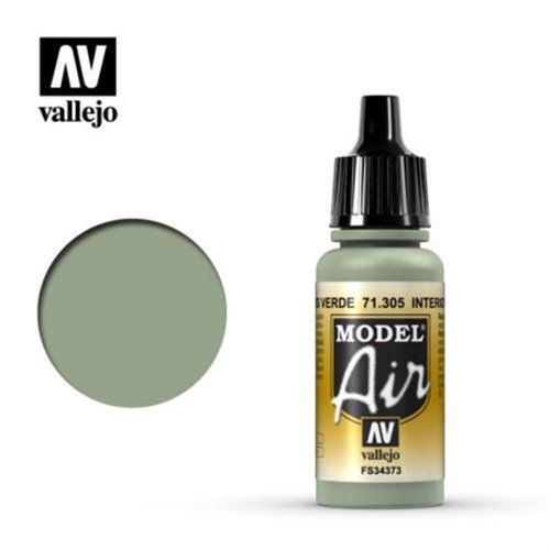 71.305 Vallejo Model Air: Int Grey Green FS34373 [17ml]
