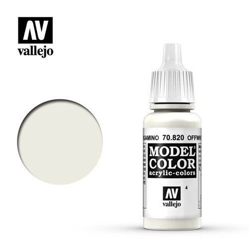 004 70.820 Vallejo Model Color: Offwhite (17ml)