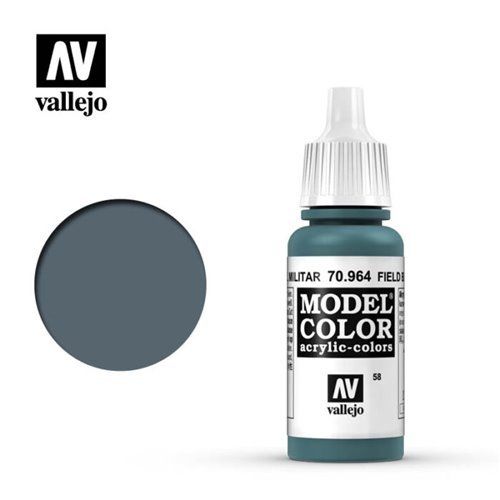058 70.964 Vallejo Model Color: Field Blue (17ml)