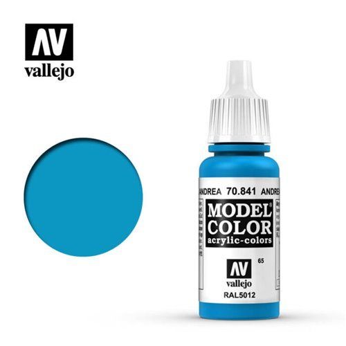065 70.841 Vallejo Model Color: Andrea Blue RAL5012 (17ml)