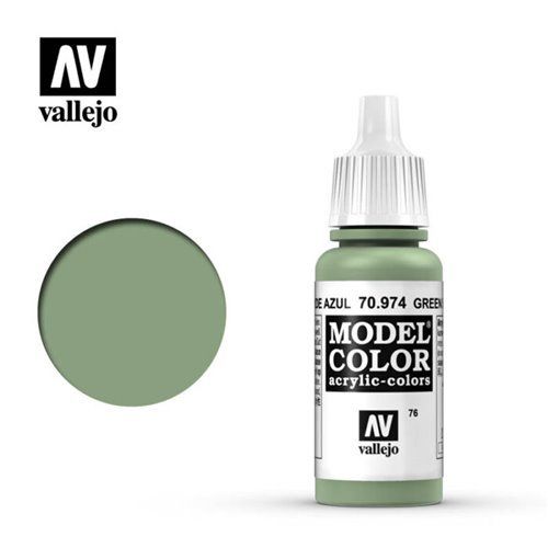 076 70.974 Vallejo Model Color: Green Sky (17ml)