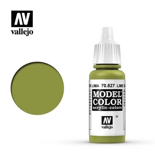 077 70.827 Vallejo Model Color: Lime Green (17ml)