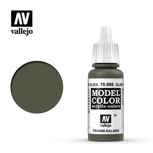 092 70.888 Vallejo Model Color: Olive Grey FS34096 RAL6006 (17ml)