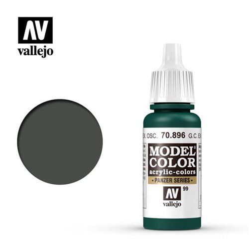 099 70.896 Vallejo Model Color: German Dark Green (17ml)