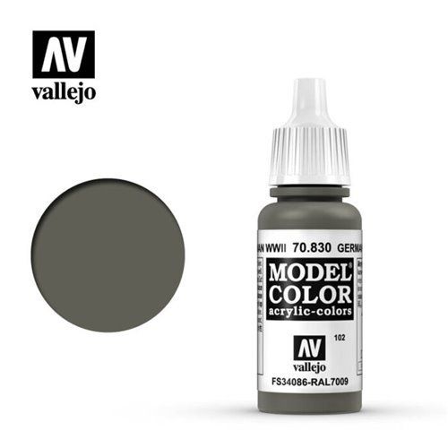 102 70.830 Vallejo Model Color: German Fieldgrey WWII FS34086 RAL7009 (17ml)
