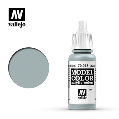 108 70.973 Vallejo Model Color: Light Sea Grey (17ml)
