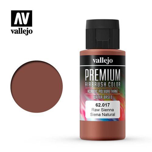 62017 Vallejo Premium Airbrush: Raw Sienna [60ml]