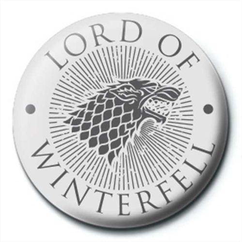 Game of Throne Lord of Winterfell pins