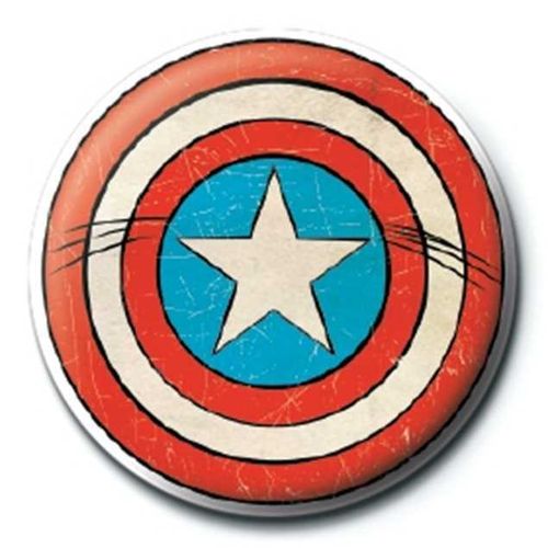Captain America Shield pin