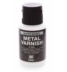 77.057 Vallejo Metal Colors: Metal Varnish (32ml)