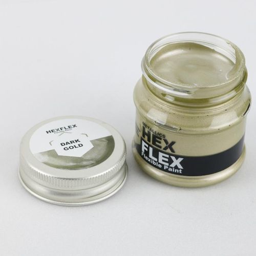 Hexflex Metallic Paint Dark Gold 50 ml