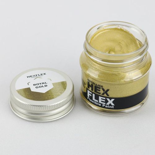 Hexflex Metallic Paint Royal Gold 50 ml