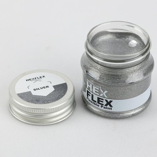 Hexflex Metallic Paint Silver 50 ml