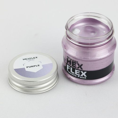 Hexflex Metallic Paint Purple 50 ml