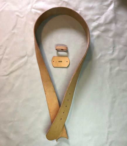 Kit for leather belt h 5cm
