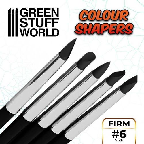 Colour Shapers Brushes Black size 6