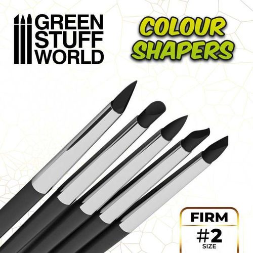 Colour Shapers Brushes Black size 2