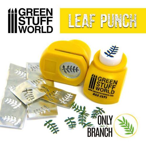 Miniature Leaf Punch YELLOW