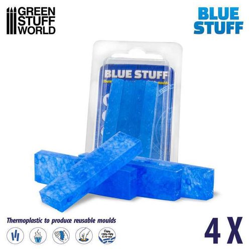 Blue Stuff Molds 4 pcs