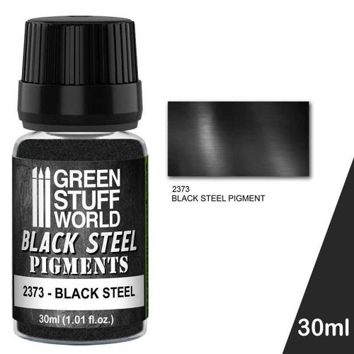 Pigmento per effetti Black Steel